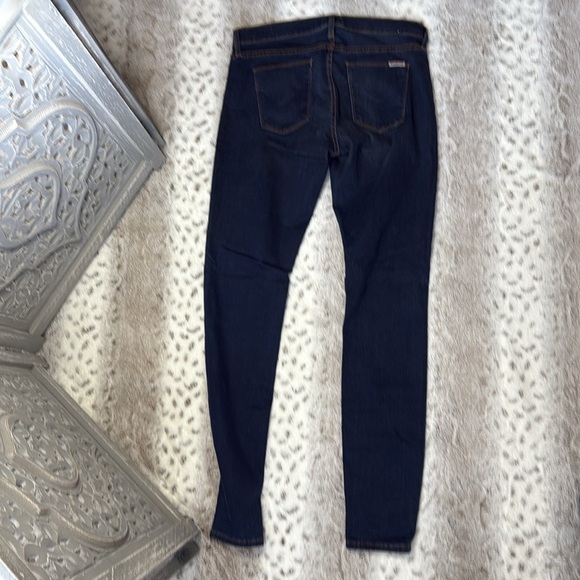 Hudson jeans skinny size 27 classic dark wash denim quiet luxury low key luxe - Picture 6 of 11